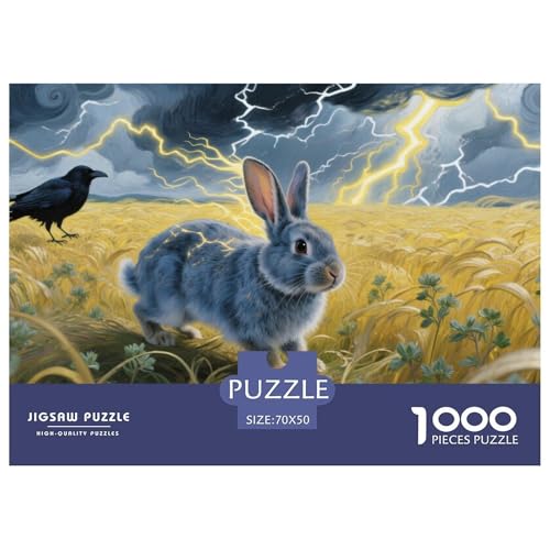Zwerg Kaninchen Puzzles 1000 Teile Schwer Puzzle Spielzeug Pädagogisches Spiel Impossible Herausforderung Spielzeug Für Erwachsene Kinder 70x50cm/1000pcs Zwerg Kaninchen Puzzles 1000 Teile Schwer Puzzle Spielzeug Pädagogisches Spiel Impossible Herausforderung Spielzeug Für Erwachsene Kinder 70x50cm/1000pcs von CRKATXU