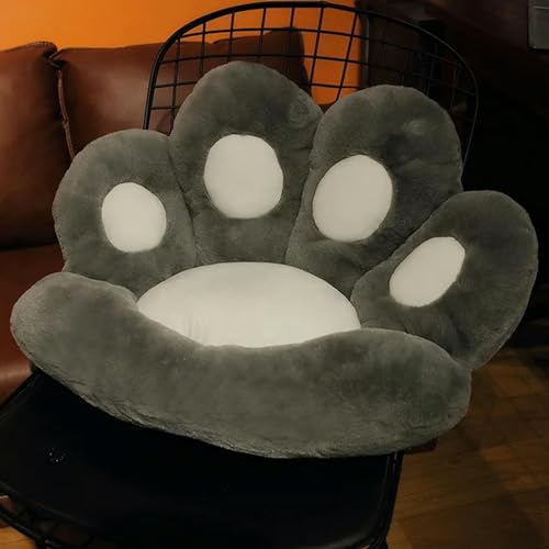 CRLed Hochwertige Kissen, Bunte Plüsch Katzenpfotenstuhl Sitzkissen, Backoffice-Geschenke, Kindergeburtstage, 70cm 8 von CRLed