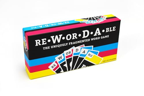 Clarkson Potter Rewordable Card Game: The Uniquely Fragmented Word Game Clarkson Potter Rewordable Card Game: The Uniquely Fragmented Word Game von CROWN