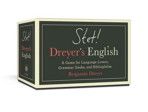 Clarkson Potter STET! Dreyer's English: A Game for Language Lovers, Grammar Geeks, and Bibliophiles von CROWN