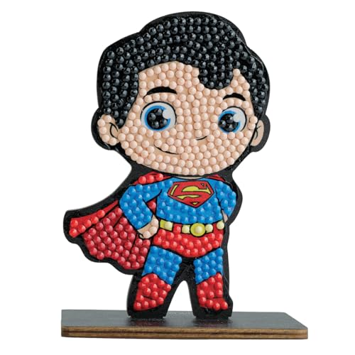 CRYSTAL ART DC Comics Superman Figur Set Holz Diamant und Sammelfigur Komplettset CRYSTAL ART DC Comics Superman Figur Set Holz Diamant und Sammelfigur Komplettset von CRYSTAL ART
