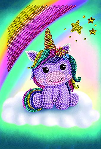 Craft Buddy Crystal Art CANJ-3 Einhorn-Lächeln, Kristallkunst-Notizbuch, Mehrfarbig Craft Buddy Crystal Art CANJ-3 Einhorn-Lächeln, Kristallkunst-Notizbuch, Mehrfarbig von CRYSTAL ART