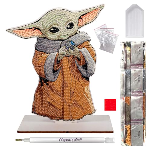 Crystal Art Grogu, XL Buddy (CAXLBD-SWS001) von CRYSTAL ART