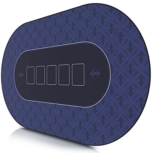 CSL - XXL Deluxe Pokermatte 1000x600mm - XXL Poker Unterlage Pokertisch mit Motiv - Tischunterlage Large Size - Pokertischauflage Blue CSL - XXL Deluxe Pokermatte 1000x600mm - XXL Poker Unterlage Pokertisch mit Motiv - Tischunterlage Large Size - Pokertischauflage Blue von CSL-Computer