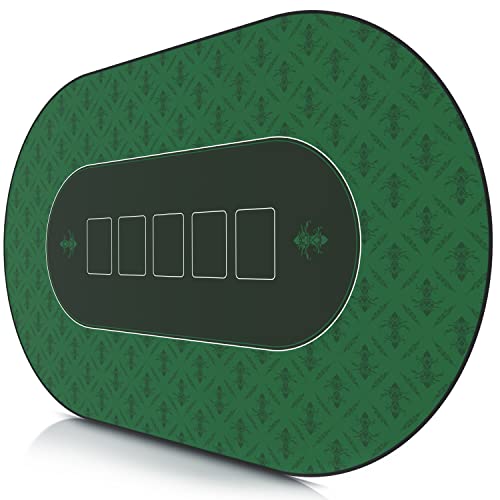 CSL - XXL Deluxe Pokermatte 1000x600mm - XXL Poker Unterlage Pokertisch mit Motiv - Tischunterlage Large Size - Pokertischauflage Green CSL - XXL Deluxe Pokermatte 1000x600mm - XXL Poker Unterlage Pokertisch mit Motiv - Tischunterlage Large Size - Pokertischauflage Green von CSL-Computer