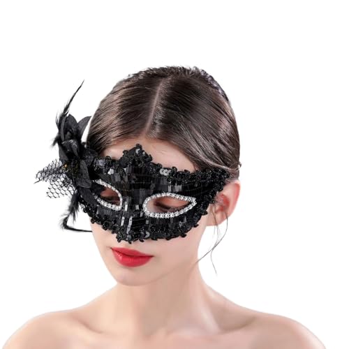 CSSHNL Dekorative Requisiten Mysteriöse und sexy Damen-Maskenball-Dekorationsmaske Maskerade Maske von CSSHNL