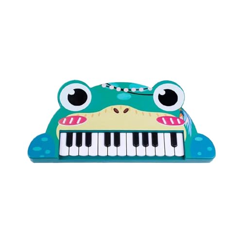 Klavier, Kinder Keyboard Musikinstrument mit Mikrofon (Frog) von CSXMONEY