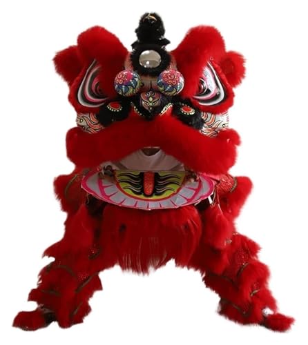 CSYQPDMBDL Löwen-Tanz-Kostüm, Löwen-Tanz-Maskottchen-Kostüm, Chinesisches Löwen-Drachen-Tanzkostüm for Outdoor-Sportarten, Frühlingsfest-Party CSYQPDMBDL Löwen-Tanz-Kostüm, Löwen-Tanz-Maskottchen-Kostüm, Chinesisches Löwen-Drachen-Tanzkostüm for Outdoor-Sportarten, Frühlingsfest-Party von CSYQPDMBDL