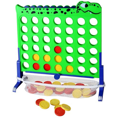 CT SPORTS Mini-Strategiespiel mit vier in einer Reihe, hochwertiges Vier-in-ein-Reihen-Spiel für Kinder ab 3 Jahren, perfekt für drinnen und draußen, 10,2 cm einer Reihe, Familienfeiern und Partys CT SPORTS Mini-Strategiespiel mit vier in einer Reihe, hochwertiges Vier-in-ein-Reihen-Spiel für Kinder ab 3 Jahren, perfekt für drinnen und draußen, 10,2 cm einer Reihe, Familienfeiern und Partys von CT SPORTS