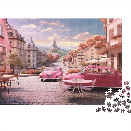 DIY Puzzles 1000pcs (75x50cm) Für Erwachsene Coffee Street Puzzles Für Erwachsene Puzzle-Lernspiele Straßenszene von CTAMM