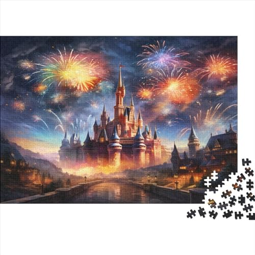 DIY Puzzles 500pcs (52x38cm) Für Erwachsene Fireworks Show Puzzles Für Erwachsene Puzzle-Lernspiele Sky Show von CTAMM