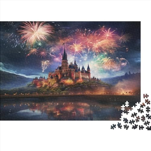 Fireworks Show Puzzles 300pcs (40x28cm) Für Erwachsene Sky Show Puzzle Lernspiele Heimdekorationspuzzle von CTAMM