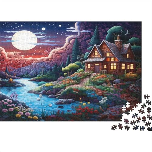 Holiday Homes 300pcs (40x28cm) Festliches Puzzle Für Erwachsene Traumhaus Hochwertiges Puzzle-Herausforderungsspiel von CTAMM