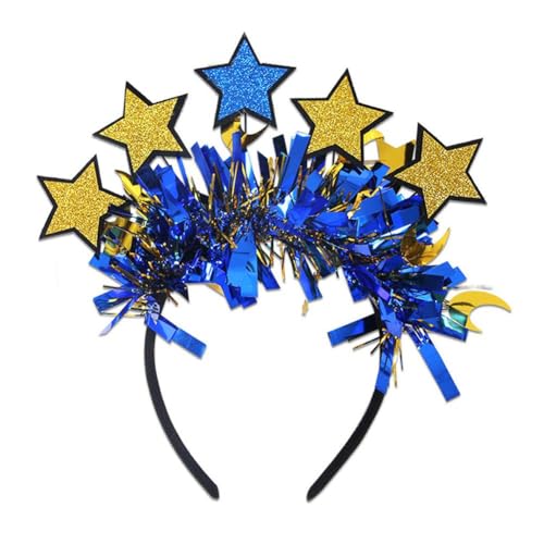 Stirnband für Feste des Nahen Ostens – Stern Mond Schloss Party Band & Dekoration Eid A4S1 Kopfbedeckung Ramadan Design von CTDWNT