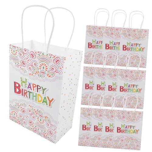 CTIRCHIU 12Stücke Geburtstagsgeschenktüten für Kreative Papiertüten mit Cartoon Motiven für Leckereien und Kleine bei Geburtstagsfeiern CTIRCHIU 12Stücke Geburtstagsgeschenktüten für Kreative Papiertüten mit Cartoon Motiven für Leckereien und Kleine bei Geburtstagsfeiern von CTIRCHIU