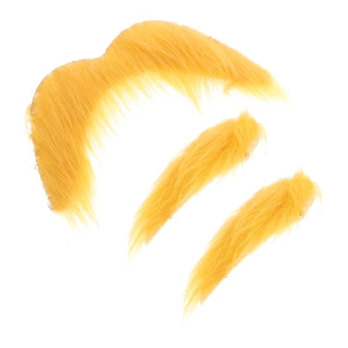CTIRCHIU 1Satz Lustige Fake Schnurrbart Augenbrauen Für Cosplay Partys Hochwertiges Stoffmaterial Einfach Anzuwenden Für Halloween Festliche Anlässe von CTIRCHIU