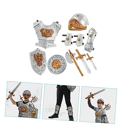 CTIRCHIU 1Satz Ritter Kostüm für Teiliges mit und Zubehör für Cosplay Bühnenaufführungen und Partys für Jungen und Mädchen CTIRCHIU 1Satz Ritter Kostüm für Teiliges mit und Zubehör für Cosplay Bühnenaufführungen und Partys für Jungen und Mädchen von CTIRCHIU