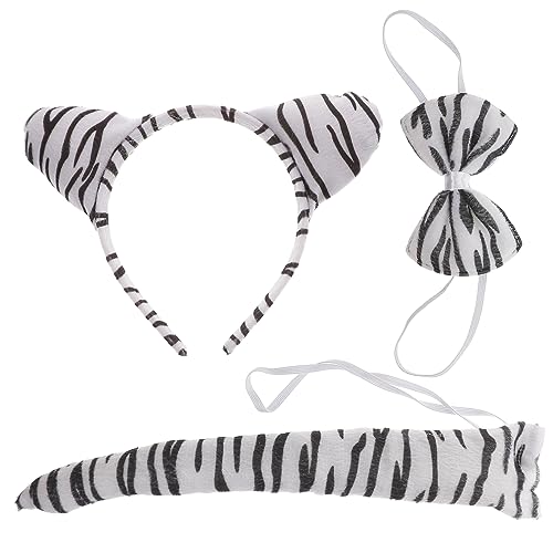 CTIRCHIU 1satz Lovely Animal Ear Hairband Mit Fliege Für Junge Mädchen Tiger-kostüm-accessoire Für Karneval Halloween Und Mottopartys Kreativ Und Langlebig Komfortable CTIRCHIU 1satz Lovely Animal Ear Hairband Mit Fliege Für Junge Mädchen Tiger-kostüm-accessoire Für Karneval Halloween Und Mottopartys Kreativ Und Langlebig Komfortable von CTIRCHIU