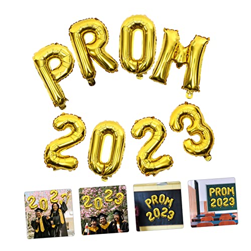 CTIRCHIU 2 Sätze Prom Folienballons Abschluss Dekoration Partyzubehör Klassenzimmer Festlich Leicht Dekorativ von CTIRCHIU