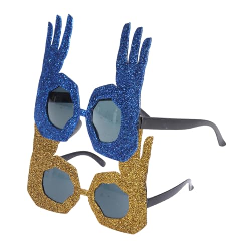 CTIRCHIU 2 Stück Lustige Tanzparty Brille Ok Party Sonnenbrille für Maskerade Luau Veranstaltungen Witzige Kostümaccessoires für Unvergessliche Feiern CTIRCHIU 2 Stück Lustige Tanzparty Brille Ok Party Sonnenbrille für Maskerade Luau Veranstaltungen Witzige Kostümaccessoires für Unvergessliche Feiern von CTIRCHIU