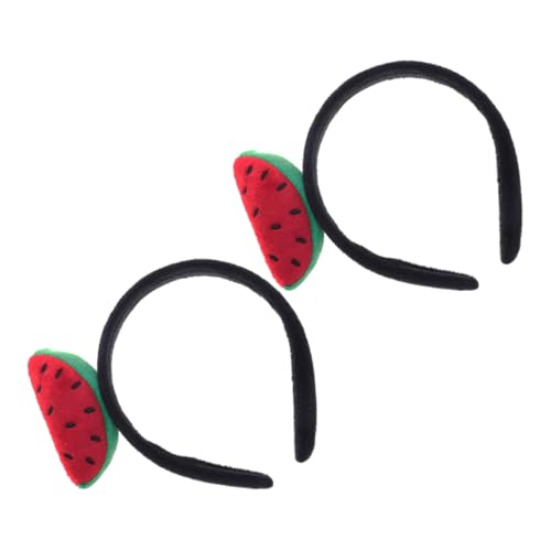 CTIRCHIU 2 Stück Wassermelonen Haarreifen Lustige Sommer Kopfbedeckungen für Strand und Hawaiianische Partys Weiches und Material Charmantes Design für Frauen CTIRCHIU 2 Stück Wassermelonen Haarreifen Lustige Sommer Kopfbedeckungen für Strand und Hawaiianische Partys Weiches und Material Charmantes Design für Frauen von CTIRCHIU