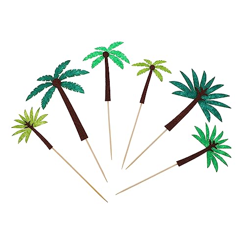 CTIRCHIU 24Stücke Hawaii Themen Cake Topper mit Kokosnussbaum Dekorative Tortenaufsätze aus Hochwertigem Filz für Geburtstagsfeiern und Partys CTIRCHIU 24Stücke Hawaii Themen Cake Topper mit Kokosnussbaum Dekorative Tortenaufsätze aus Hochwertigem Filz für Geburtstagsfeiern und Partys von CTIRCHIU