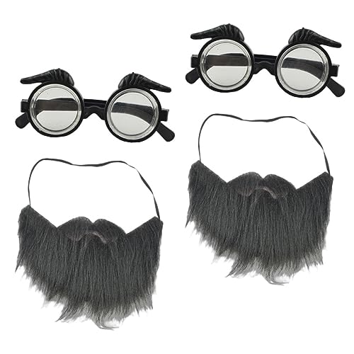 CTIRCHIU 2Sätze Gefälschter mit Brille Realistische Cosplay Requisiten für Herren für Karneval Halloween und Kostümpartys Schwarzer Brille mit Augenbrauen CTIRCHIU 2Sätze Gefälschter mit Brille Realistische Cosplay Requisiten für Herren für Karneval Halloween und Kostümpartys Schwarzer Brille mit Augenbrauen von CTIRCHIU
