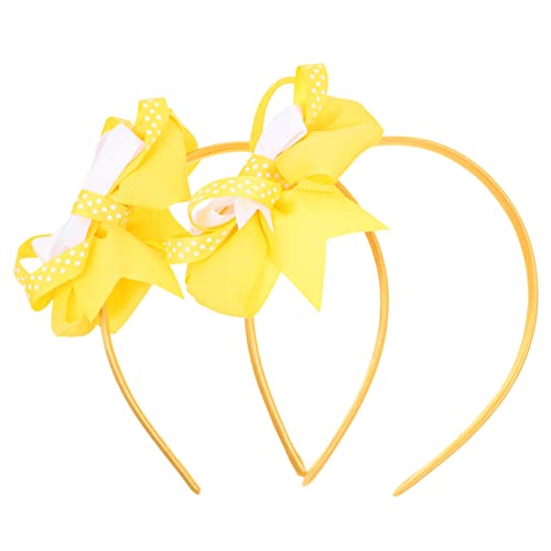 CTIRCHIU 2Stücke Bowknot Haarbänder Für Schicke Cosplay Kopfschmuck Haarschmuck Mit Weißen Für Partys Feiertage Und Besondere Anlässe von CTIRCHIU