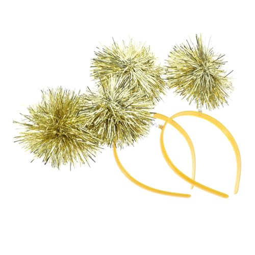 CTIRCHIU 2Stücke Haarreif für Glitzerndes Bopper Stirnband für Karneval Halloween und Partys Langlebiger Haarschmuck Gold für Unvergessliche Anlässe CTIRCHIU 2Stücke Haarreif für Glitzerndes Bopper Stirnband für Karneval Halloween und Partys Langlebiger Haarschmuck Gold für Unvergessliche Anlässe von CTIRCHIU