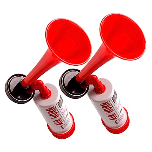 CTIRCHIU 2Stücke Handheld Cheer Air Horn Tragbares Jubelhorn für Sportveranstaltungen Festivals Geburtstagsfeiern und Konzerte Hochfrequenzsignal für Fans CTIRCHIU 2Stücke Handheld Cheer Air Horn Tragbares Jubelhorn für Sportveranstaltungen Festivals Geburtstagsfeiern und Konzerte Hochfrequenzsignal für Fans von CTIRCHIU