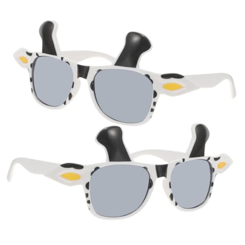 CTIRCHIU 2Stücke Kuh Brille Lustige Cow Cosplay Brille für Karneval Halloween Mottopartys für Frauen Kuhkostüme Kreative Tieraccessoires CTIRCHIU 2Stücke Kuh Brille Lustige Cow Cosplay Brille für Karneval Halloween Mottopartys für Frauen Kuhkostüme Kreative Tieraccessoires von CTIRCHIU