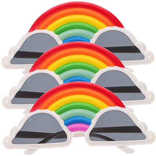 CTIRCHIU 3stücke Regenbogen Cloud Brille Lustige Cosplay-partybrille Für Festivals Foto-requisiten Und Tanzanlässe Einzigartiges Design Für Unvergessliche Momente CTIRCHIU 3stücke Regenbogen Cloud Brille Lustige Cosplay-partybrille Für Festivals Foto-requisiten Und Tanzanlässe Einzigartiges Design Für Unvergessliche Momente von CTIRCHIU