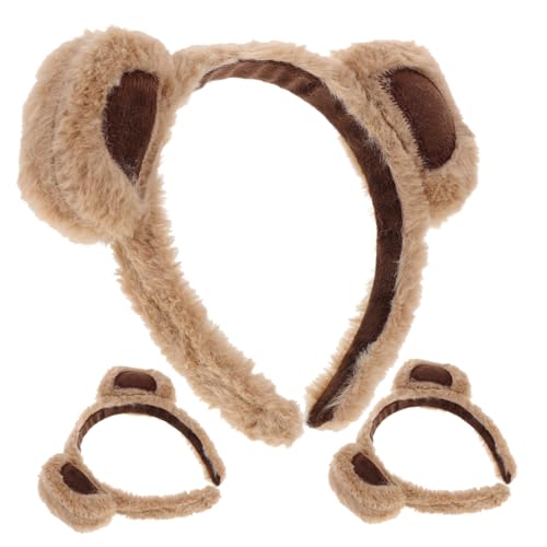 CTIRCHIU 3Stücke Bärenohren Haarband Teiliges Flauschiges Tierohren Stirnband für Damen und Mädchen Cosplay und Party Dekoration Niedliches Cartoon Design für Besondere Anlässe CTIRCHIU 3Stücke Bärenohren Haarband Teiliges Flauschiges Tierohren Stirnband für Damen und Mädchen Cosplay und Party Dekoration Niedliches Cartoon Design für Besondere Anlässe von CTIRCHIU