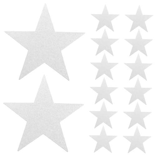 CTIRCHIU 48 Stück Glitzernde Fünfzackige Sterne Papier Ausschnitte für Klassenzimmer Dekoration Pinnwand Diy Projekte Kreativ Verwenden für Schule und Partys CTIRCHIU 48 Stück Glitzernde Fünfzackige Sterne Papier Ausschnitte für Klassenzimmer Dekoration Pinnwand Diy Projekte Kreativ Verwenden für Schule und Partys von CTIRCHIU