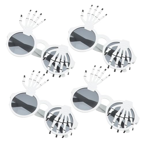 CTIRCHIU 4stücke Teiliges Halloween-themen Brillen Lustige Kostüm Accessoires Mit Geister-skelett- Für Partys Und Cosplay CTIRCHIU 4stücke Teiliges Halloween-themen Brillen Lustige Kostüm Accessoires Mit Geister-skelett- Für Partys Und Cosplay von CTIRCHIU