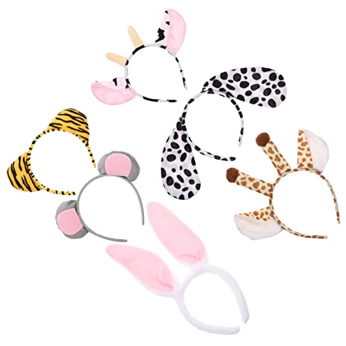 CTIRCHIU 6Stücke Entzückende Cartoon Tier Stirnbänder Haaraccessoires für Erwachsene für Kostümpartys und Fotorequisiten Langlebig und Komfortabel CTIRCHIU 6Stücke Entzückende Cartoon Tier Stirnbänder Haaraccessoires für Erwachsene für Kostümpartys und Fotorequisiten Langlebig und Komfortabel von CTIRCHIU