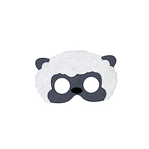 CTIRCHIU 8 Stück Tiermasken Cartoon Design Halbe Gesichtsmaske für Halloween Cosplay Kreative für Langlebig CTIRCHIU 8 Stück Tiermasken Cartoon Design Halbe Gesichtsmaske für Halloween Cosplay Kreative für Langlebig von CTIRCHIU