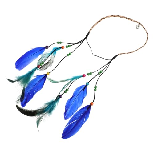CTIRCHIU Boho Haarband Handgefertigte Kopfbedeckung Stilvolles Haarschmuck für Damen für Karneval Reisen und von CTIRCHIU
