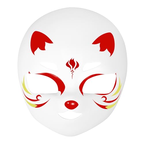 CTIRCHIU DIY Vollgesichtsmaske für Halloween Cosplay Weiße Maske Robustem für Maskeraden Kostümpartys Realistische Gesichtsmaske für Immersive Erlebnisse von CTIRCHIU