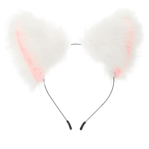 CTIRCHIU Flauschiges Stirnband Und Süßes Cosplay Haaraccessoire Für Partys Festivals Und Tägliches Für Haarpflegezubehör von CTIRCHIU