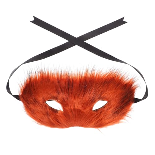 CTIRCHIU Fuchs Maske für Erwachsene Halbe Tiermaske für Cosplay Kostümpartys Hochwertigem Plüsch Leicht zu Einzigartiges Auffälliges Design für Halloween Thematische Events CTIRCHIU Fuchs Maske für Erwachsene Halbe Tiermaske für Cosplay Kostümpartys Hochwertigem Plüsch Leicht zu Einzigartiges Auffälliges Design für Halloween Thematische Events von CTIRCHIU
