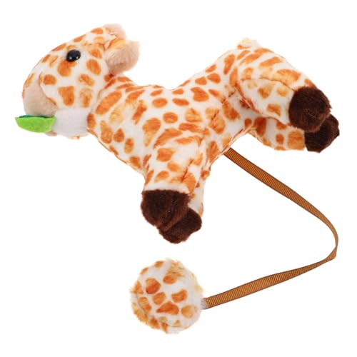 CTIRCHIU Giraffen Plüschtiere Schulterrequisiten Magnetisches Kuscheltier für Geburtstagsfeiern und Cosplay Events Weiches Stofftier mit Realistischem Design und Charmantem Look CTIRCHIU Giraffen Plüschtiere Schulterrequisiten Magnetisches Kuscheltier für Geburtstagsfeiern und Cosplay Events Weiches Stofftier mit Realistischem Design und Charmantem Look von CTIRCHIU