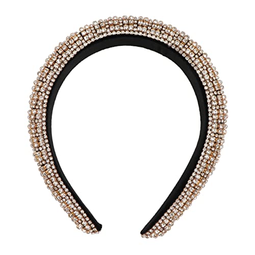 CTIRCHIU Gold Barock Haarband mit Kopfschmuck für Damen für Partys und Festliche Anlässe eine Lebendige und Zieht alle Blicke von CTIRCHIU