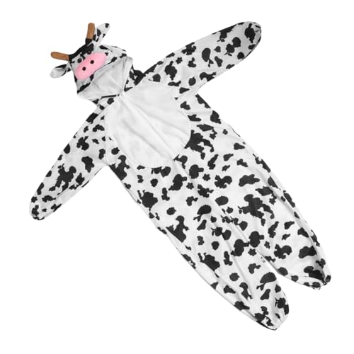 CTIRCHIU Kuh Kostüm für Tierkostüm für Jungen Weiches Atmungsaktives Cosplay Outfit für Halloween Aufführungen für Tierdarstellungen von CTIRCHIU