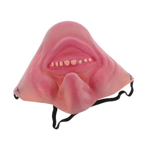 CTIRCHIU Lustige Halbgesichtsmasken Beängstigende Masken Für Halloween Masquerade Kostüm Karneval Tricky Party Cosplay Requisiten Accessoires von CTIRCHIU