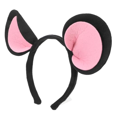 CTIRCHIU Mäuseohren Haarreif aus Filz Verstellbares Kostüm Accessoire für Auftritte Cosplay und Partys Leicht und Bequem für Bühnenperformances und Kostumevents CTIRCHIU Mäuseohren Haarreif aus Filz Verstellbares Kostüm Accessoire für Auftritte Cosplay und Partys Leicht und Bequem für Bühnenperformances und Kostumevents von CTIRCHIU