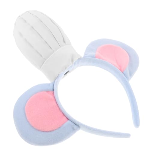 CTIRCHIU Mauskostüm Haarreifen mit Kochmütze und Niedliches Tierkostüm Accessoire für Halloween Cosplay Partys und Aufführungen Vielseitig Einsetzbar Charmantes Design CTIRCHIU Mauskostüm Haarreifen mit Kochmütze und Niedliches Tierkostüm Accessoire für Halloween Cosplay Partys und Aufführungen Vielseitig Einsetzbar Charmantes Design von CTIRCHIU