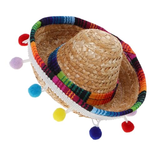 CTIRCHIU Mini Sombrero Hüte für Partys Mexikanische Festtagsdekorationen Leicht und für Haustiere und Erwachsene für Cinco De Mayo und Geburtstagsfeiern CTIRCHIU Mini Sombrero Hüte für Partys Mexikanische Festtagsdekorationen Leicht und für Haustiere und Erwachsene für Cinco De Mayo und Geburtstagsfeiern von CTIRCHIU