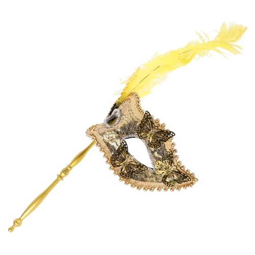 CTIRCHIU Modische Maskerade -maske Mit Glänzenden Pailletten Prom Masken Mardi Gras Mask Mit Stick Cosplay Gesichtsmaske Handheld Masquerade Maske CTIRCHIU Modische Maskerade -maske Mit Glänzenden Pailletten Prom Masken Mardi Gras Mask Mit Stick Cosplay Gesichtsmaske Handheld Masquerade Maske von CTIRCHIU