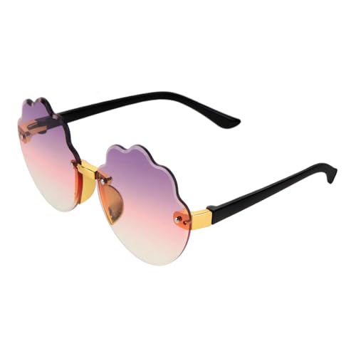 CTIRCHIU Muschel Sonnenbrille für Randlose UV Schutzbrille Partybrille für Jungen Trendiges Accessoire für Outdoor Aktivitäten von CTIRCHIU